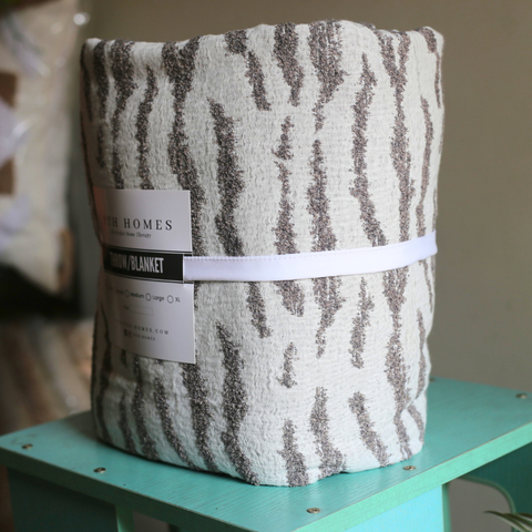 Textured Zebra - Coverlet