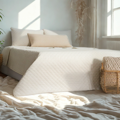 Cream Beige - Quilt Set