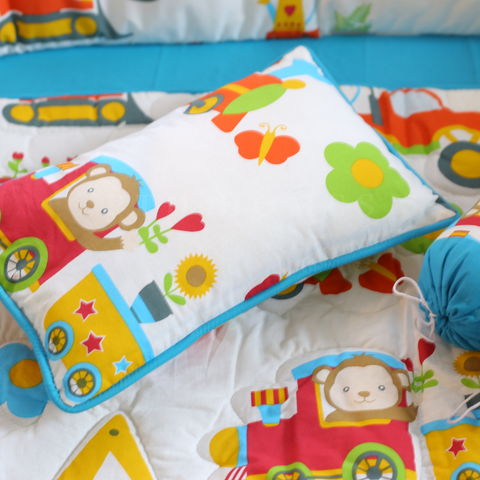 Circus Train - Crib Bedding Set