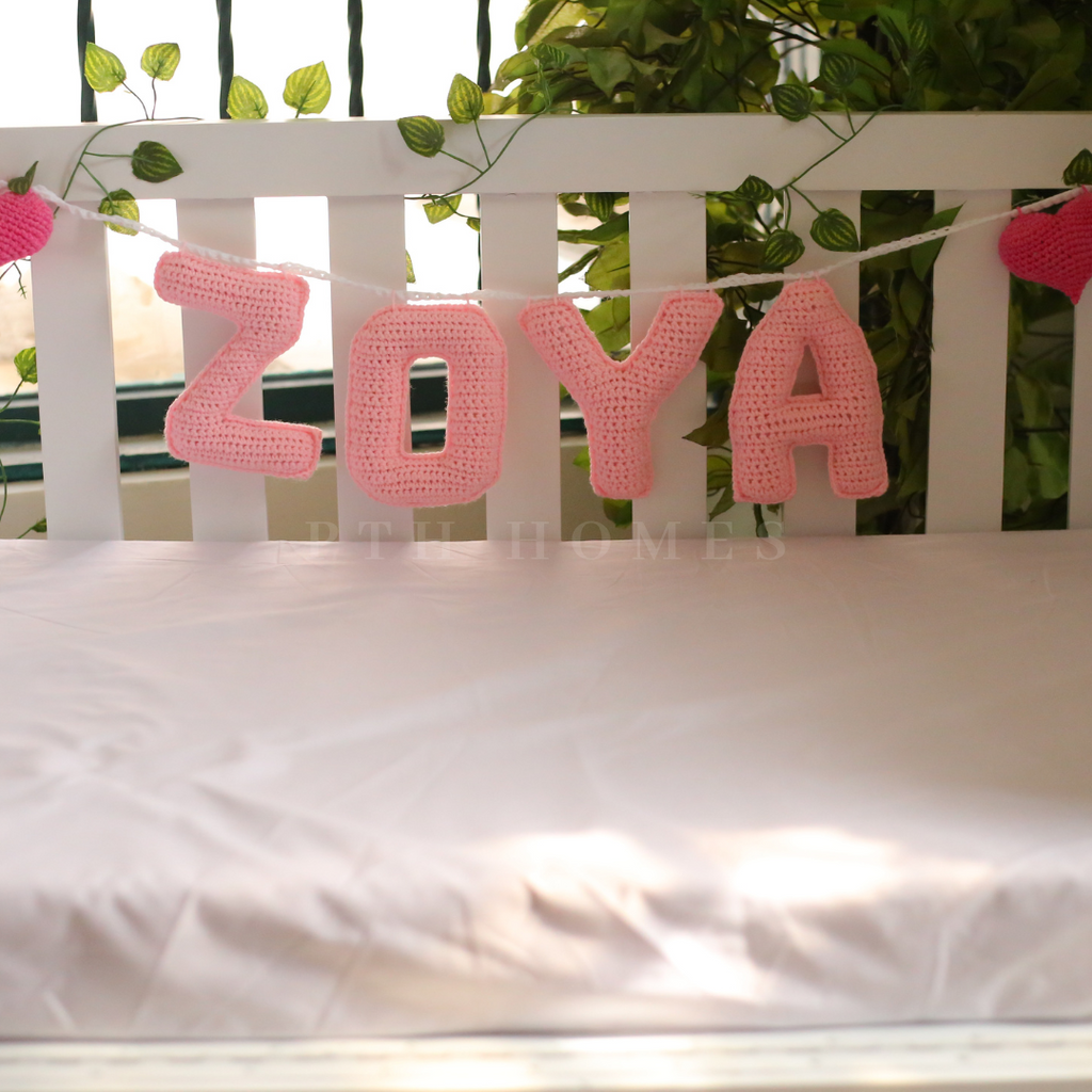 Crochet Name Garland