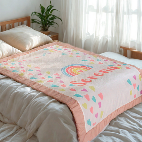 Hearts - Customized Printed Blankets For Teens/Kids