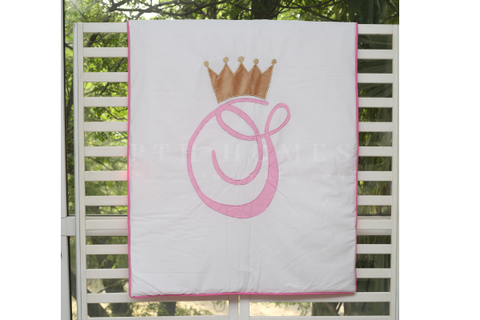 Customized Crown - Embriodered Blanket