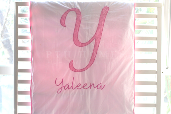 Customized Embriodered Baby/Child Blanket