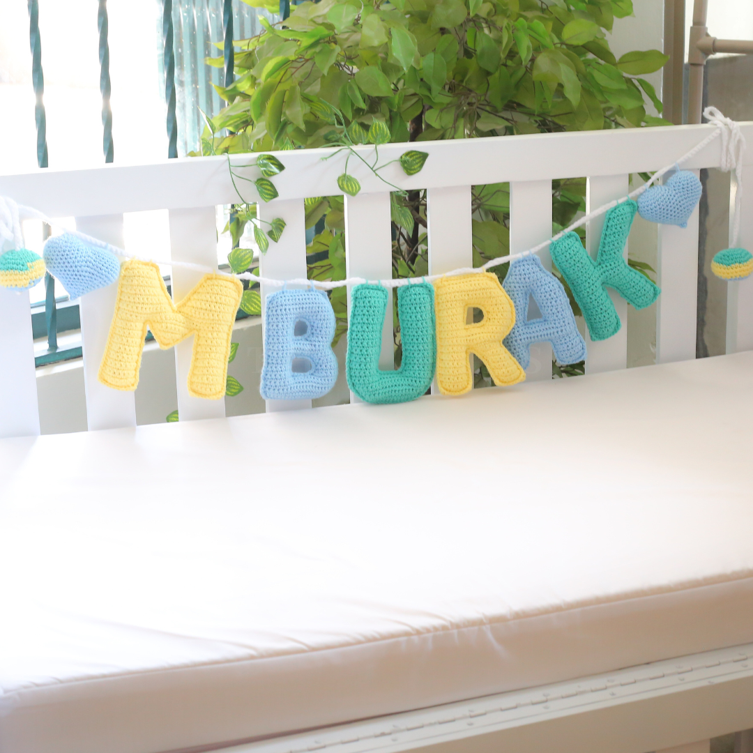 Crochet Name Garland