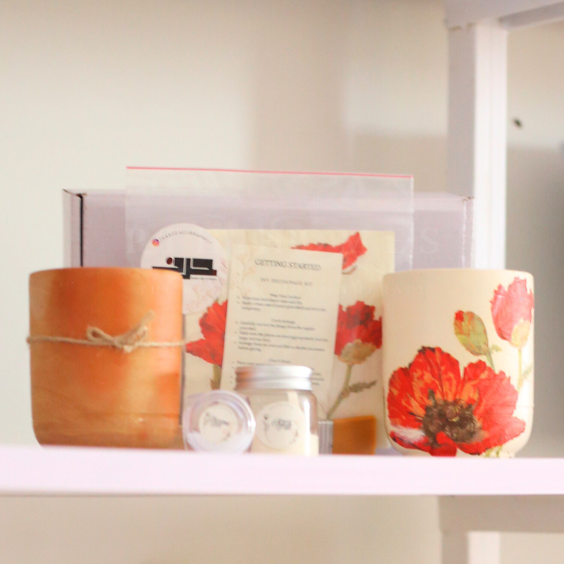 DIY Terracotta Pot Decoupage Kit – Craft, Relax & Create