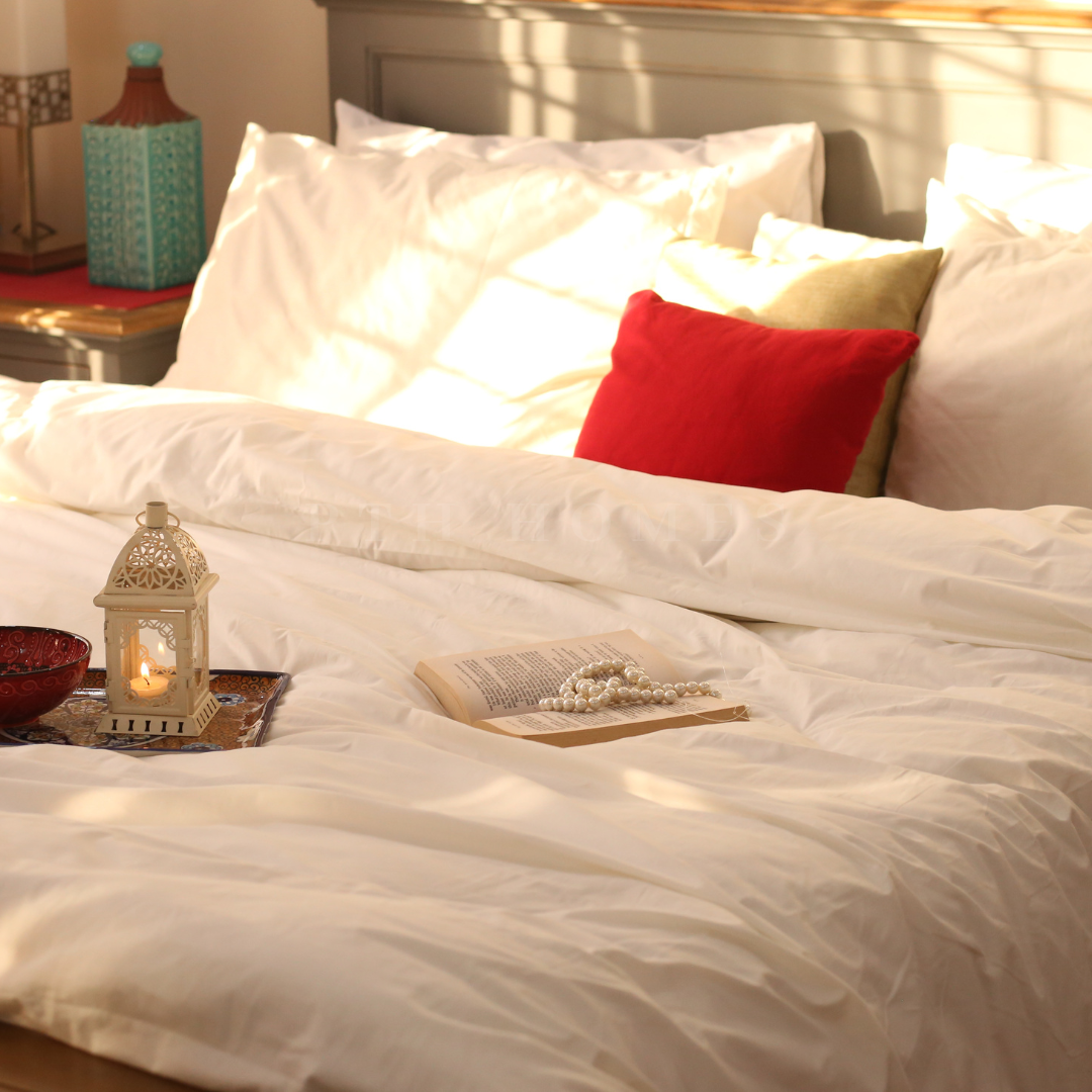 Daisy OffWhite - Cotton Percale