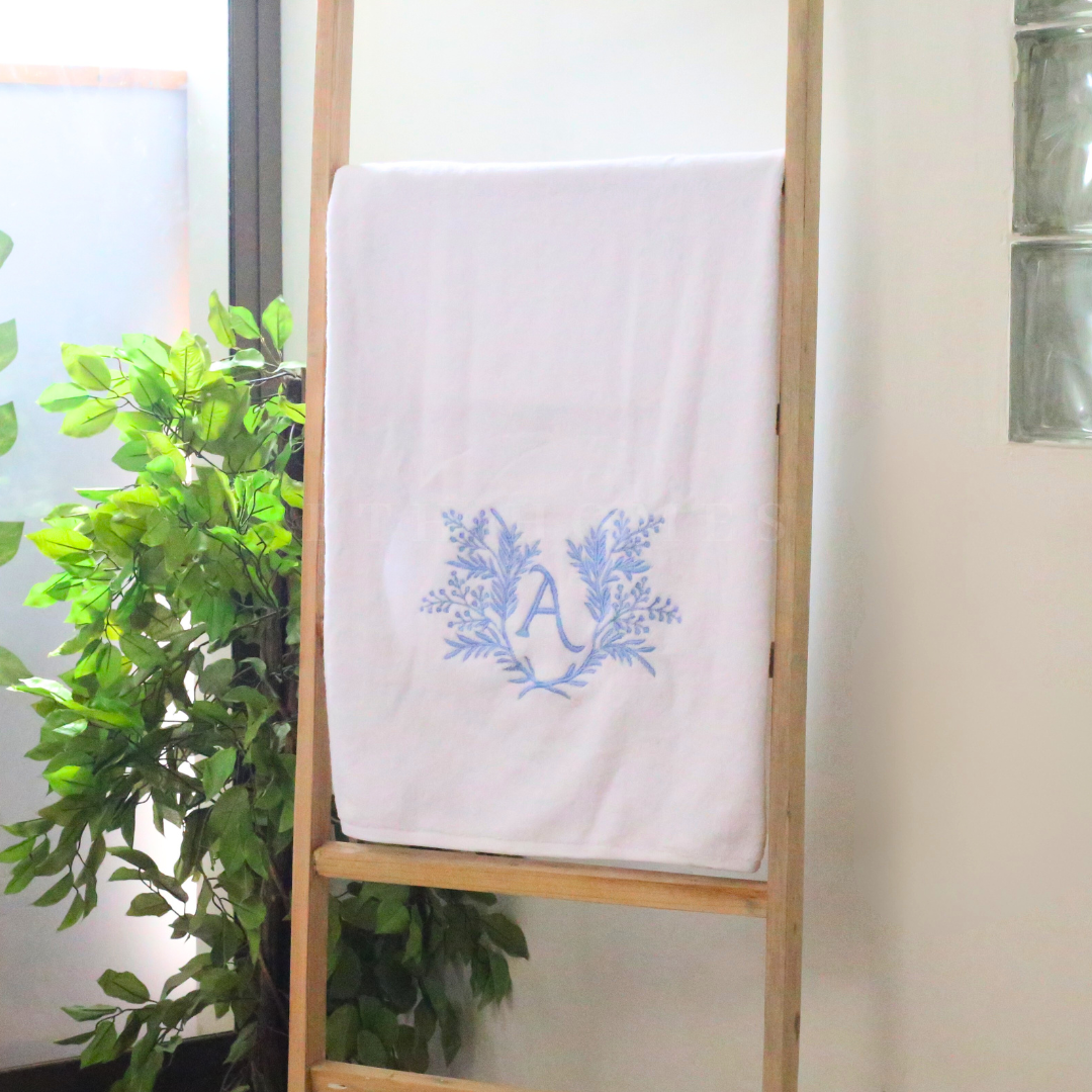 Monogrammed Customized Embroidered - Towel