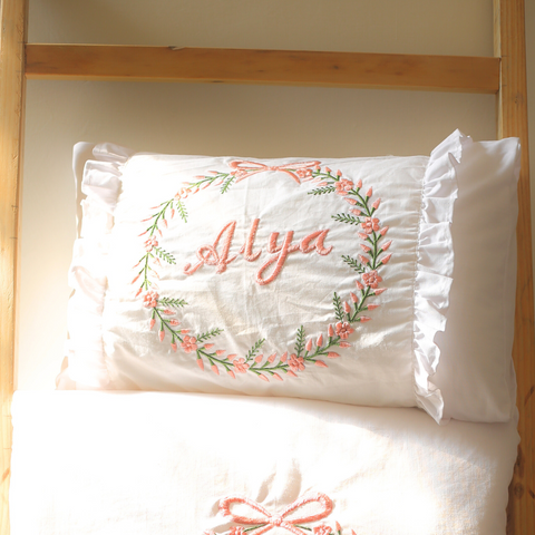 Name - Embroidered Cushion