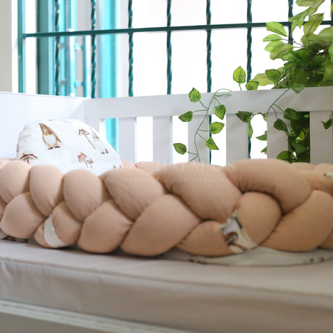 Gnome Mushroom - Braided Baby Nest
