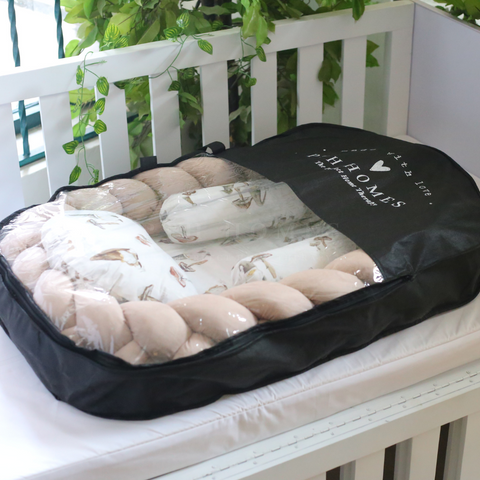 Gnome Mushroom - Braided Baby Nest