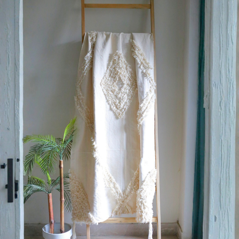 Ivory Organic - Handmade Throw