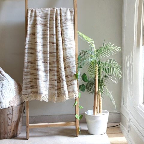 Handmade Organic - Woven Throw (VI)