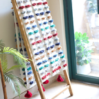 Handmade Organic - Woven Throw (Colored)
