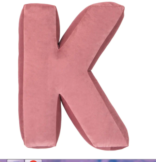 Letter Cushion | Alphabet Cushion