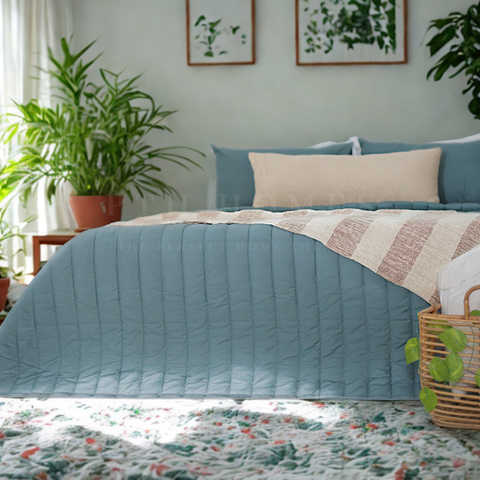 Lined - Quilted Bedspread Set