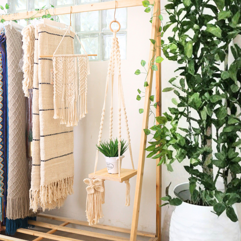Macrame Shelf