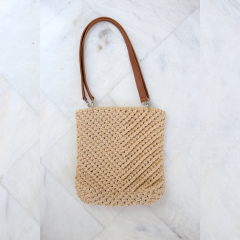 Macrame Bag - Brown