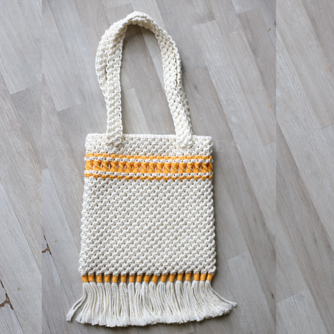 Macrame Bag - Ochre