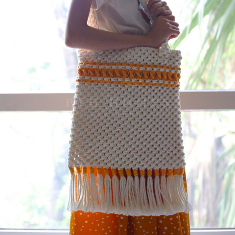 Macrame Bag - Ochre