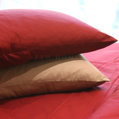 Maroon Love - Cotton Percale
