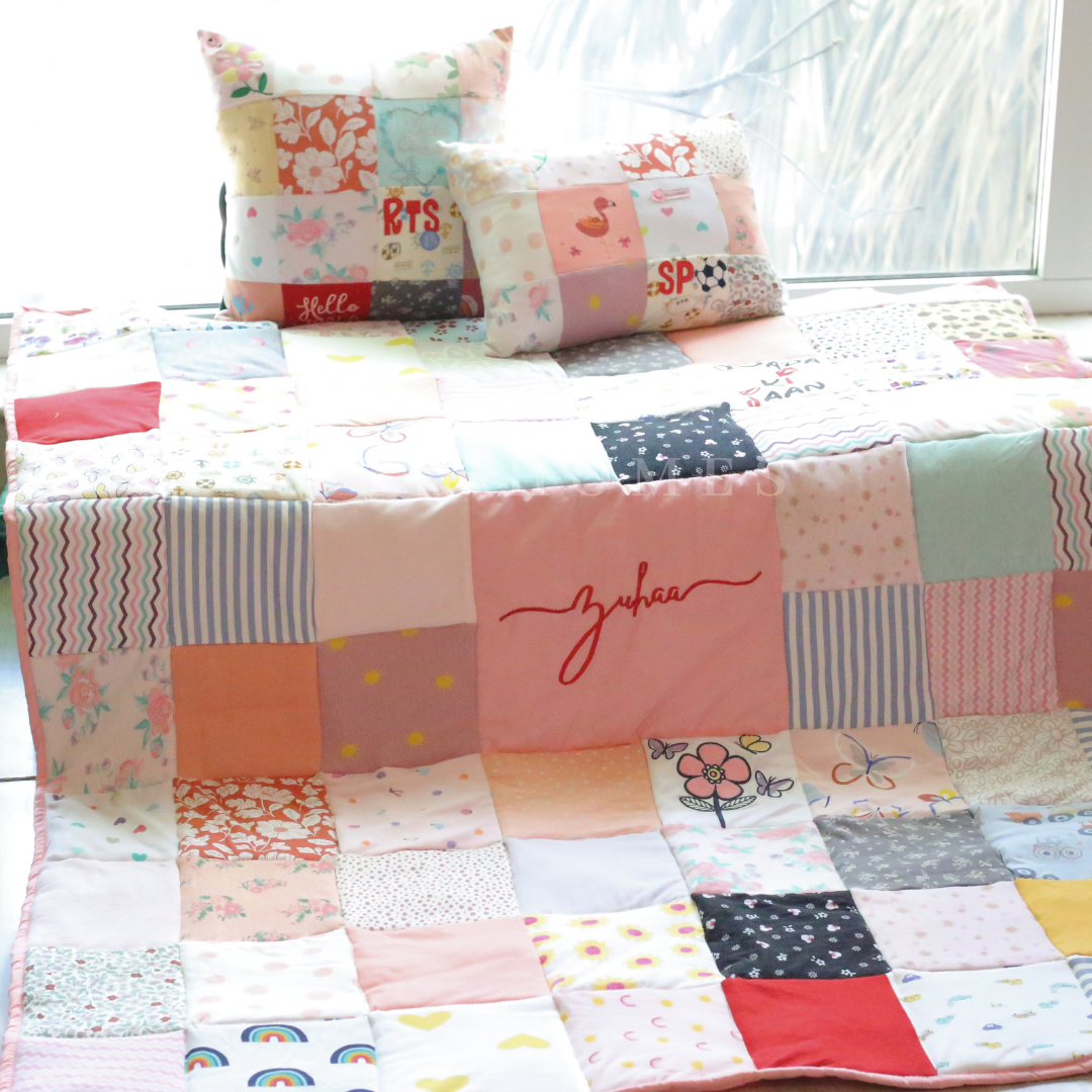 Customized Memory Patchwork Quilt