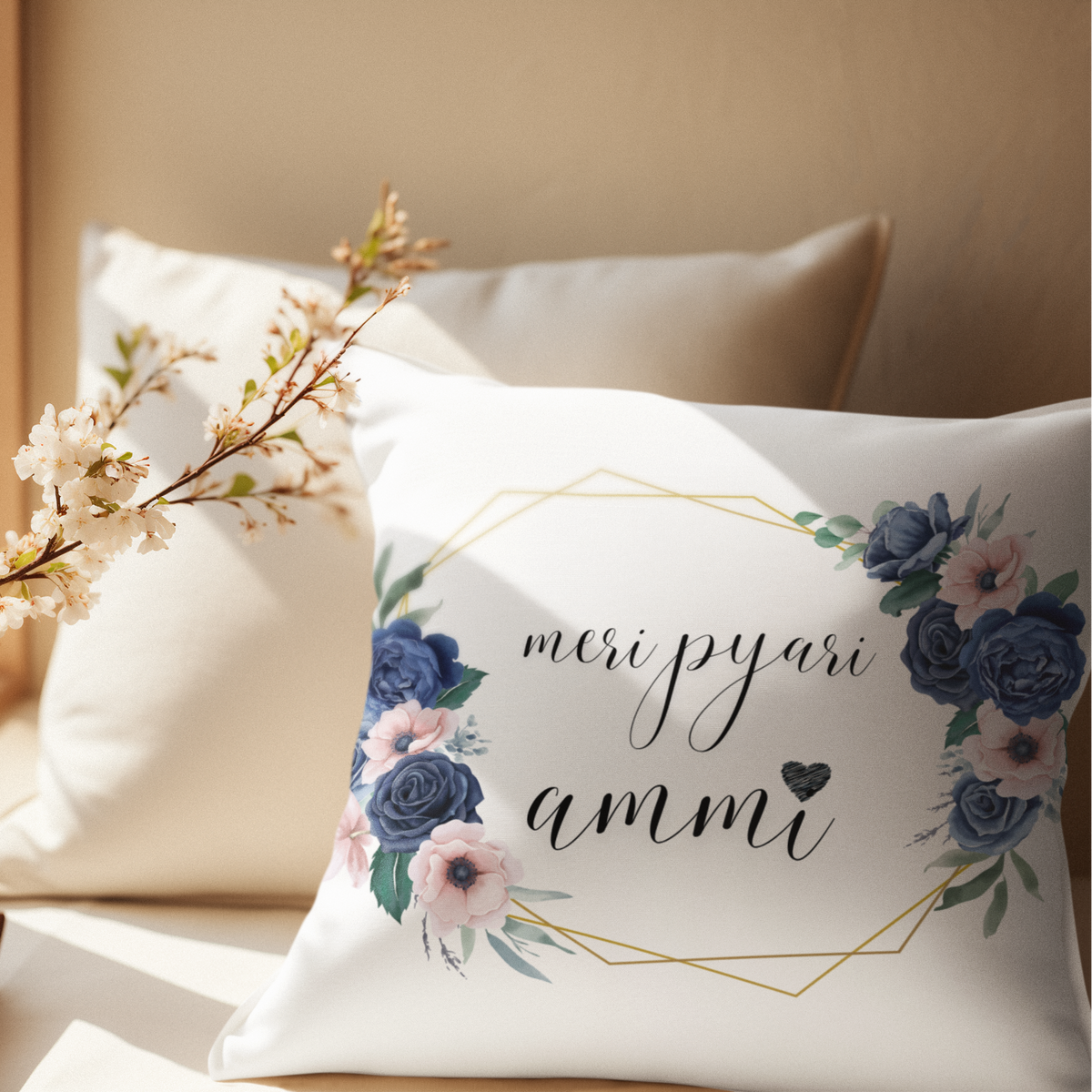 Mother's Day - Cushion (with filling)