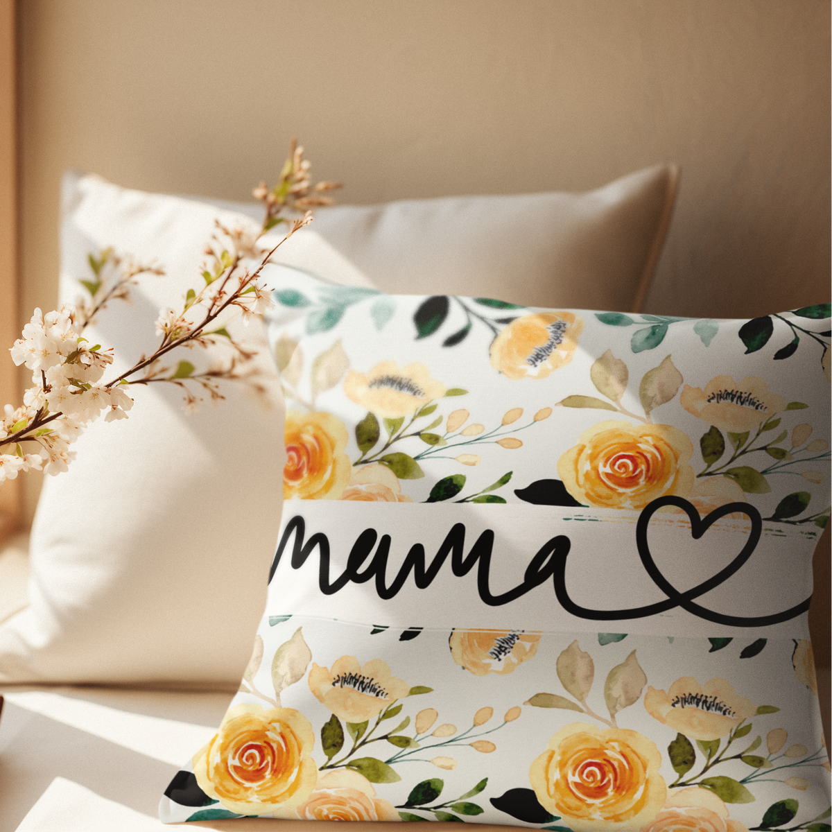 Mother's Day - Cushion (with filling)