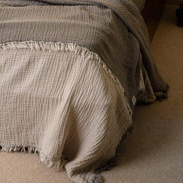 Gauze Muslin - Cotton Sheet Set (Iron)