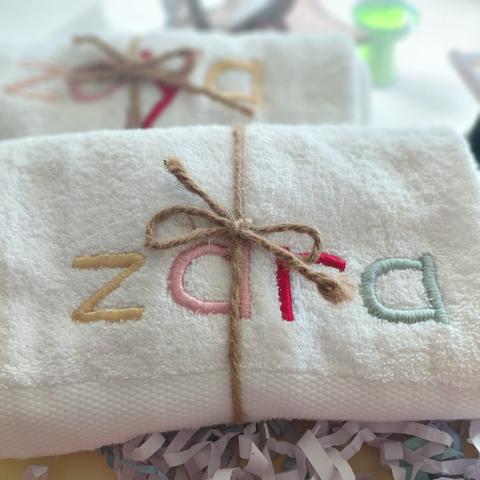 Personalized Embroidered - Towel