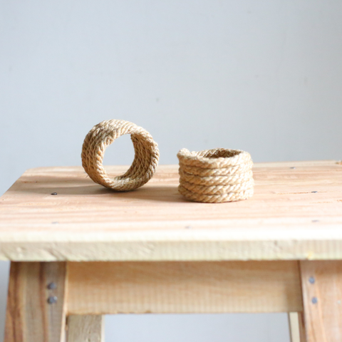Napkin Holder (Set of 2) Jute Rope