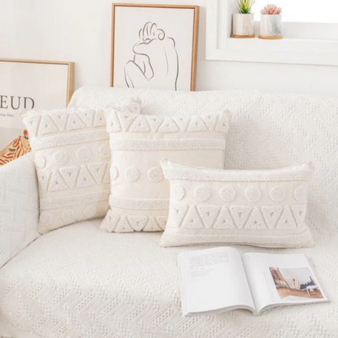 Neutral Nordic - Tufted Cushion Covers