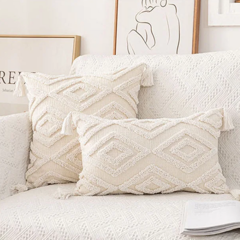 Neutral Nordic - Tufted Cushion Covers