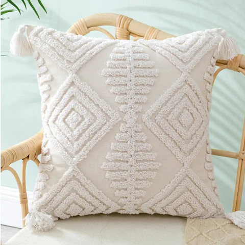 Neutral Nordic - Tufted Cushion Covers