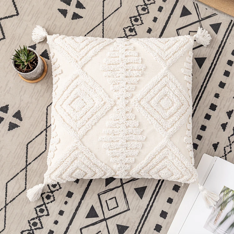 Neutral Nordic - Tufted Cushion Covers