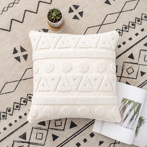 Neutral Nordic - Tufted Cushion Covers