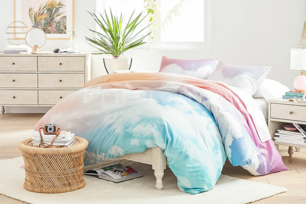 Ombre Clouds - Cotton Percale