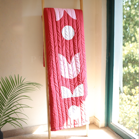 Tulip Patchwork - Boho Quilt