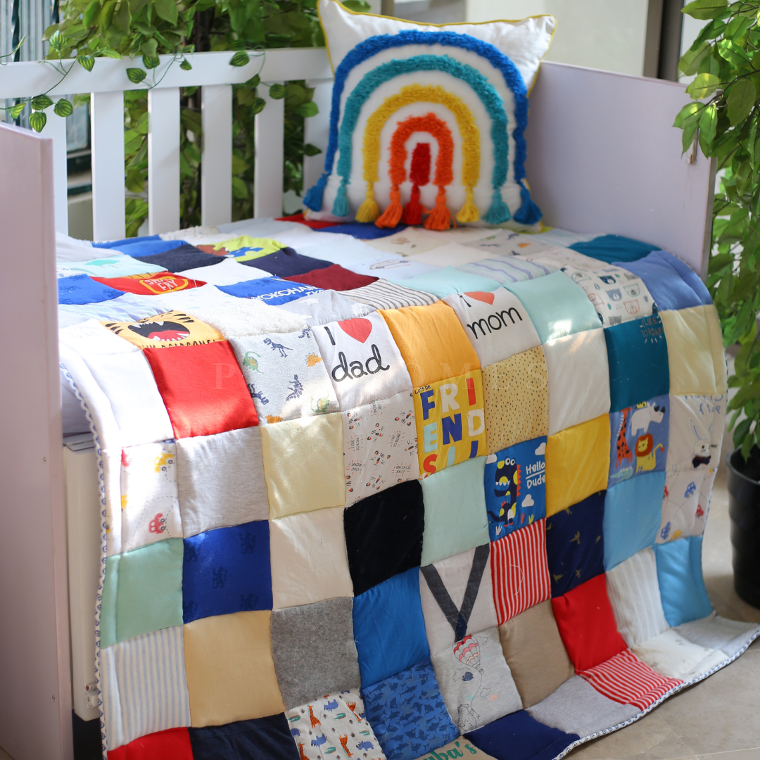 Customized Memory Patchwork Quilt