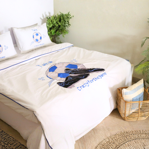 Personalized Football - Duvet Cover Set