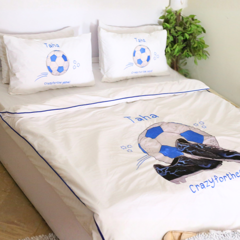 Personalized Football - Duvet Cover Set