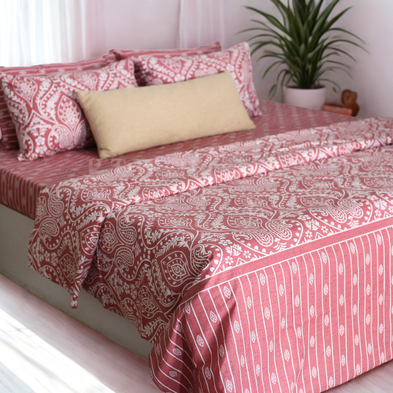 Pink Paisley - Bedset