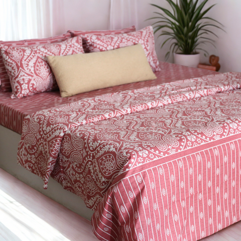 Pink Paisley - Bedset
