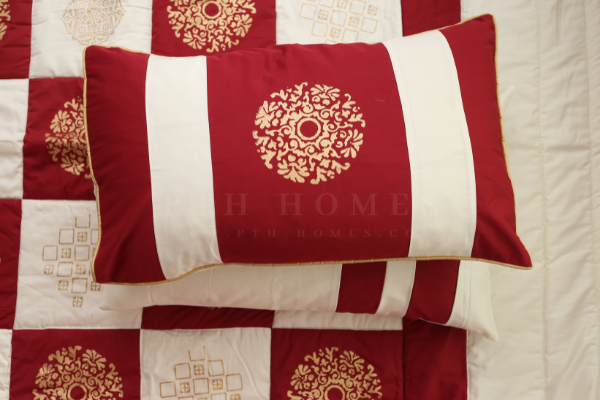 Reddish Splendor - Block Printed