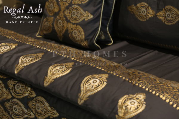 Regal Ash - Block Printed