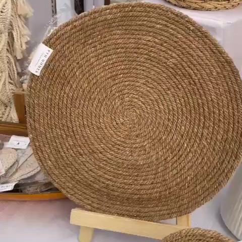 Natural Jute Rope - Placemats & Coasters
