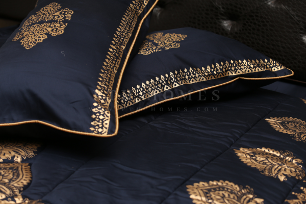 Royal Hues - Blue - Block Printed