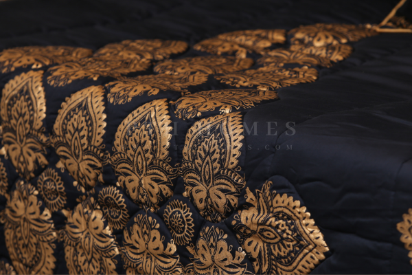 Royal Hues - Blue - Block Printed