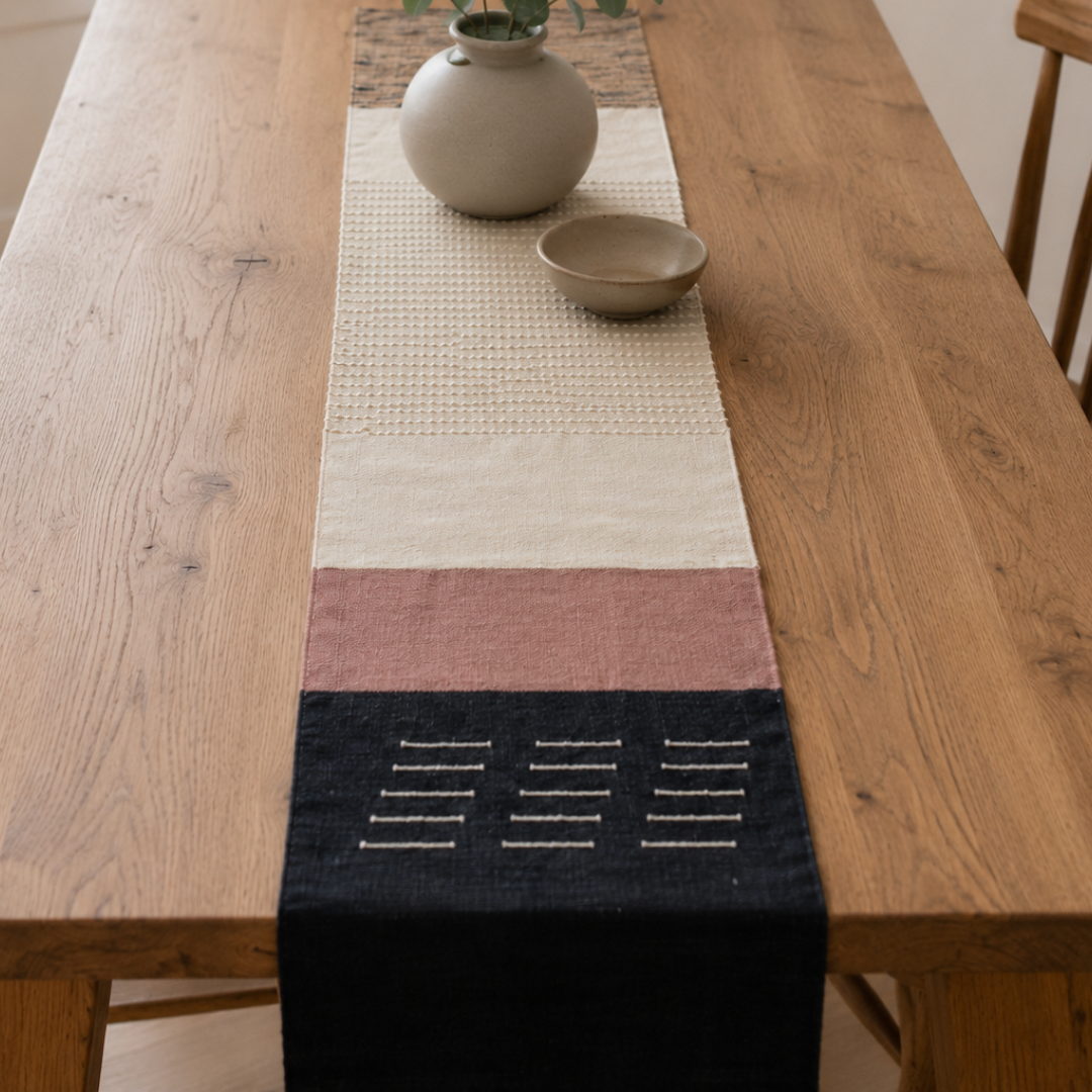 Handwoven Runner - Sandstone