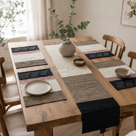 Handwoven Runner - Sandstone