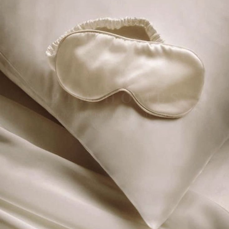Satin Silk Pillow Case, Eye Mask & Scrunchie